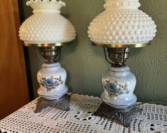 Beautiful Lamps (have 1 shade that matches the base)