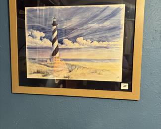 Lighthouse wall art