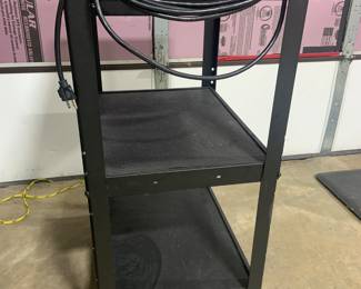 Rolling AV cart