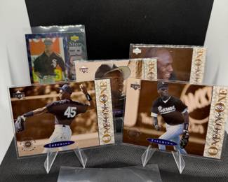 (5) Michael Jordan Basketball Cards Chicago Bulls