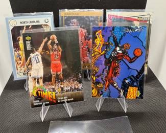 (5) Michael Jordan Basketball Cards Chicago Bulls