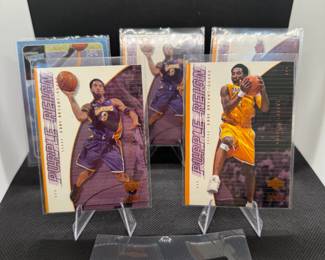(5) Kobe Bryant Basketball Cards Los Angeles Lakers