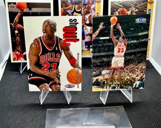 (5) Michael Jordan Basketball Cards Chicago Bulls