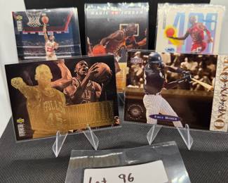 (5) Michael Jordan Basketball Cards Chicago Bulls