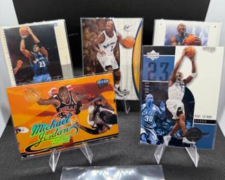 (5) Michael Jordan Basketball Cards Chicago Bulls