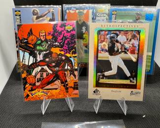 (5) Michael Jordan Basketball Cards Chicago Bulls - Inserts, Rookie Baseball Card