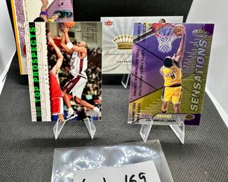 (4) Kobe Bryant Basketball Cards Los Angeles Lakers