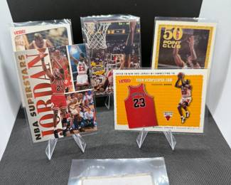 (5) Michael Jordan Basketball Cards Chicago Bulls