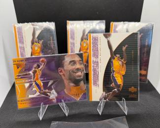 (5) Kobe Bryant Basketball Cards Los Angeles Lakers