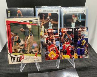 (5) Michael Jordan Basketball Cards Chicago Bulls