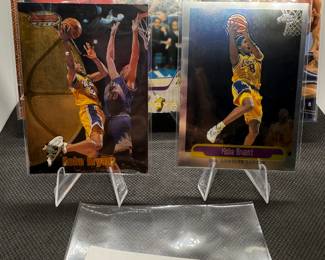 (5) Kobe Bryant Basketball Cards Los Angeles Lakers