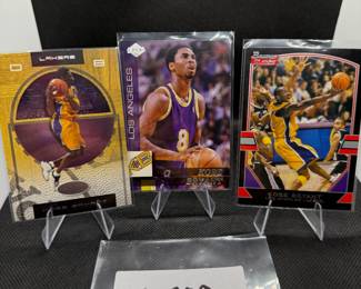(3) Kobe Bryant Basketball Cards Los Angeles Lakers