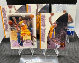 (5) Kobe Bryant Basketball Cards Los Angeles Lakers - Inserts