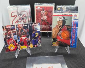 (5) Michael Jordan Basketball Cards Chicago Bulls