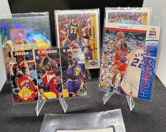 (5) Michael Jordan Basketball Cards Chicago Bulls