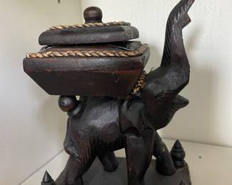 Carved elephant