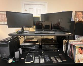 Monitors and calculators, Sony turntables, Dell Computer, LG Monitor