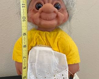 Rare Vintage #7001 "Adopt a Norfin" Troll Doll 12" tall