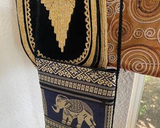 Beaded Elephant themed handbags