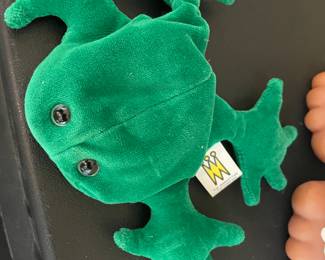 Vintage Manhattan Toy plush frog
