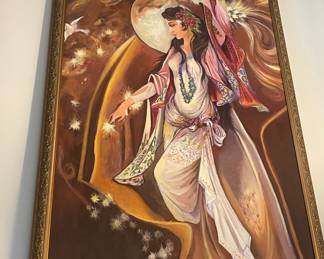 Persian Mahmoud Farshchian Painting