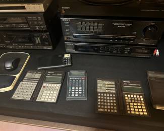 High End Hewlett Packard Handheld Financial Calculators