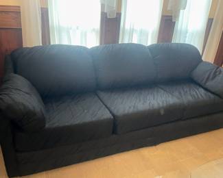 Gorgeous Black Fabric Sofa
