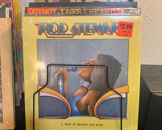 Vintage vinyl records
