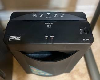 Staples Shredder