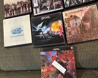 Old Santana, Black Sabbath etc reel to reel tapes