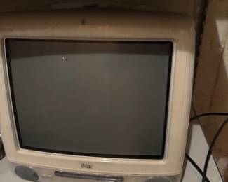 Vintage iMac monitor