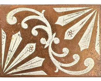 Vintage Copper Compact