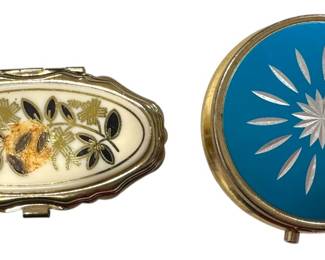 2 Vintage Pill Boxes