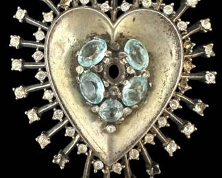 Sterling Silver Trifari Brooch