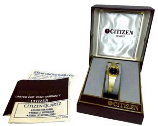 Citizen Quartz Gold Tone Watch