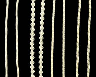 Long Faux Pearl Necklaces