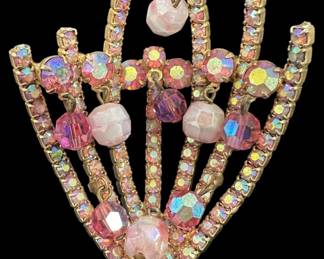 Vintage Kramer Rhinestone Brooch