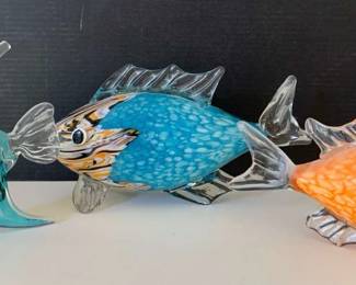 JH100VGlass Fish Decor