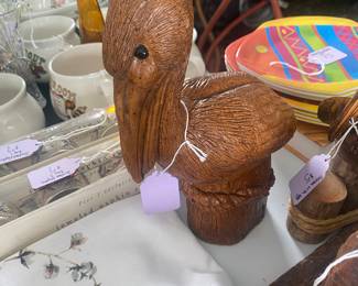 Wooden Pelican