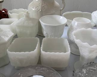 Milk Glass Assortment