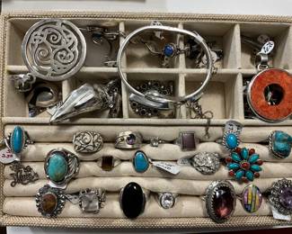 More sterling silver jewelry