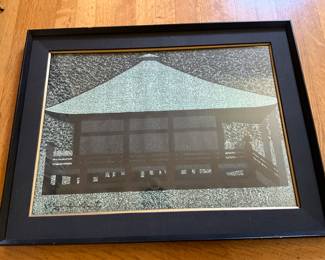 Kiyoshi Saito (Japan, 1907-1997) woodblock print