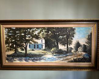 Mildred Colvin (KY, 1921-2005). Measures 20” x 48”.