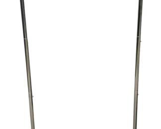 Rolling Metal Clothing Rack