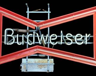 Budweiser Neon Bar Sign