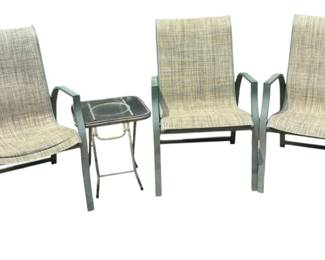 Outdoor Chairs and Table