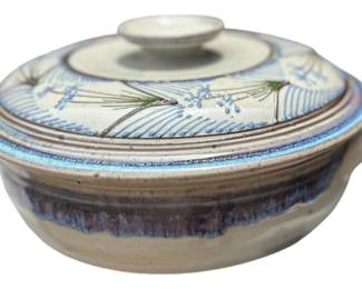 Handcrafted Stoneware Casserole Dish