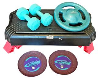 Stair Stepper and Weights