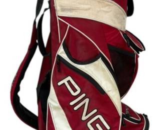 Ping Golf Clubs and Bag