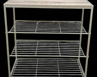 Laminate Top Metal Shelf